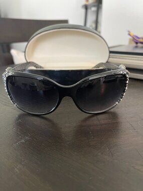 LSU Sunglasses (UV Protection) w/ Black Sunglasses Case